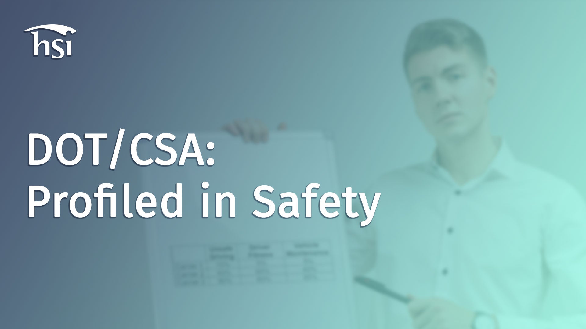 DOT/CSA: Profiled in Safety